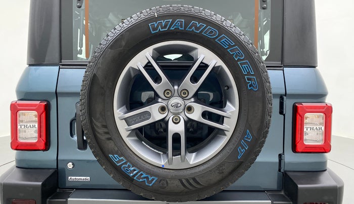 2021 Mahindra Thar LX PETROL HT 4WD AT, Petrol, Automatic, 31,551 km, Spare Tyre