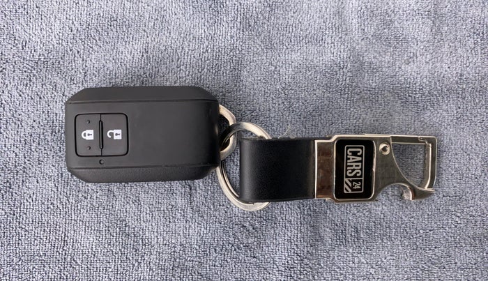 2020 Toyota Glanza G CVT, Petrol, Automatic, 6,978 km, Key Close Up