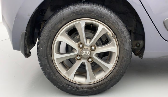 2014 Hyundai Grand i10 ASTA (O) 1.2 KAPPA VTVT, Petrol, Manual, 22,916 km, Right Rear Wheel