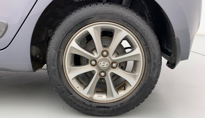 2014 Hyundai Grand i10 ASTA (O) 1.2 KAPPA VTVT, Petrol, Manual, 22,916 km, Left Rear Wheel