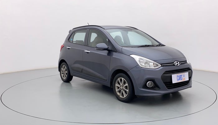 2014 Hyundai Grand i10 ASTA (O) 1.2 KAPPA VTVT, Petrol, Manual, 22,916 km, Right Front Diagonal