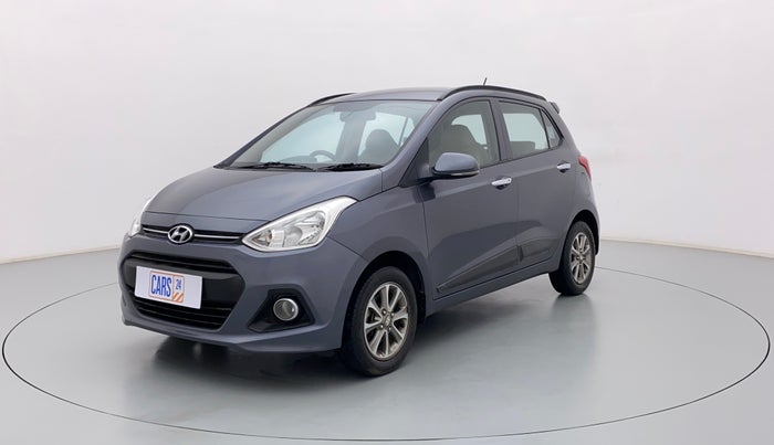 2014 Hyundai Grand i10 ASTA (O) 1.2 KAPPA VTVT, Petrol, Manual, 22,916 km, Left Front Diagonal