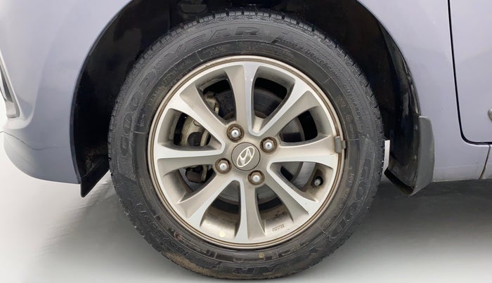 2014 Hyundai Grand i10 ASTA (O) 1.2 KAPPA VTVT, Petrol, Manual, 22,916 km, Left Front Wheel