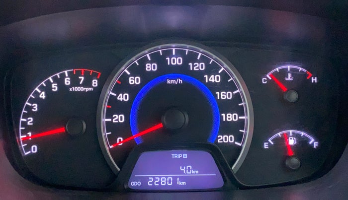 2014 Hyundai Grand i10 ASTA (O) 1.2 KAPPA VTVT, Petrol, Manual, 22,916 km, Odometer Image