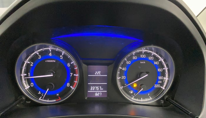 2016 Maruti Baleno DELTA PETROL 1.2, Petrol, Manual, 33,718 km, Odometer Image
