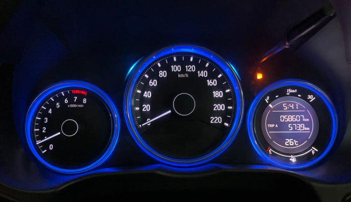 2015 Honda City 1.5L I-VTEC SV, Petrol, Manual, 58,545 km, Odometer Image