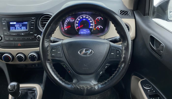 2018 Hyundai Grand i10 MAGNA 1.2 KAPPA VTVT, Petrol, Manual, 36,417 km, Steering Wheel Close Up