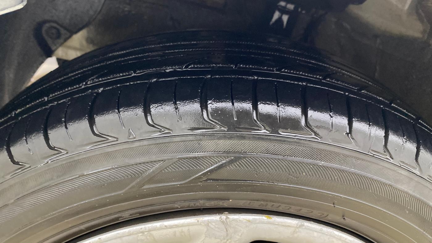 2019 Hyundai Grand i10 SPORTZ 1.2 KAPPA VTVT, CNG, Manual, 41,746 km, Left Front Tyre Tread