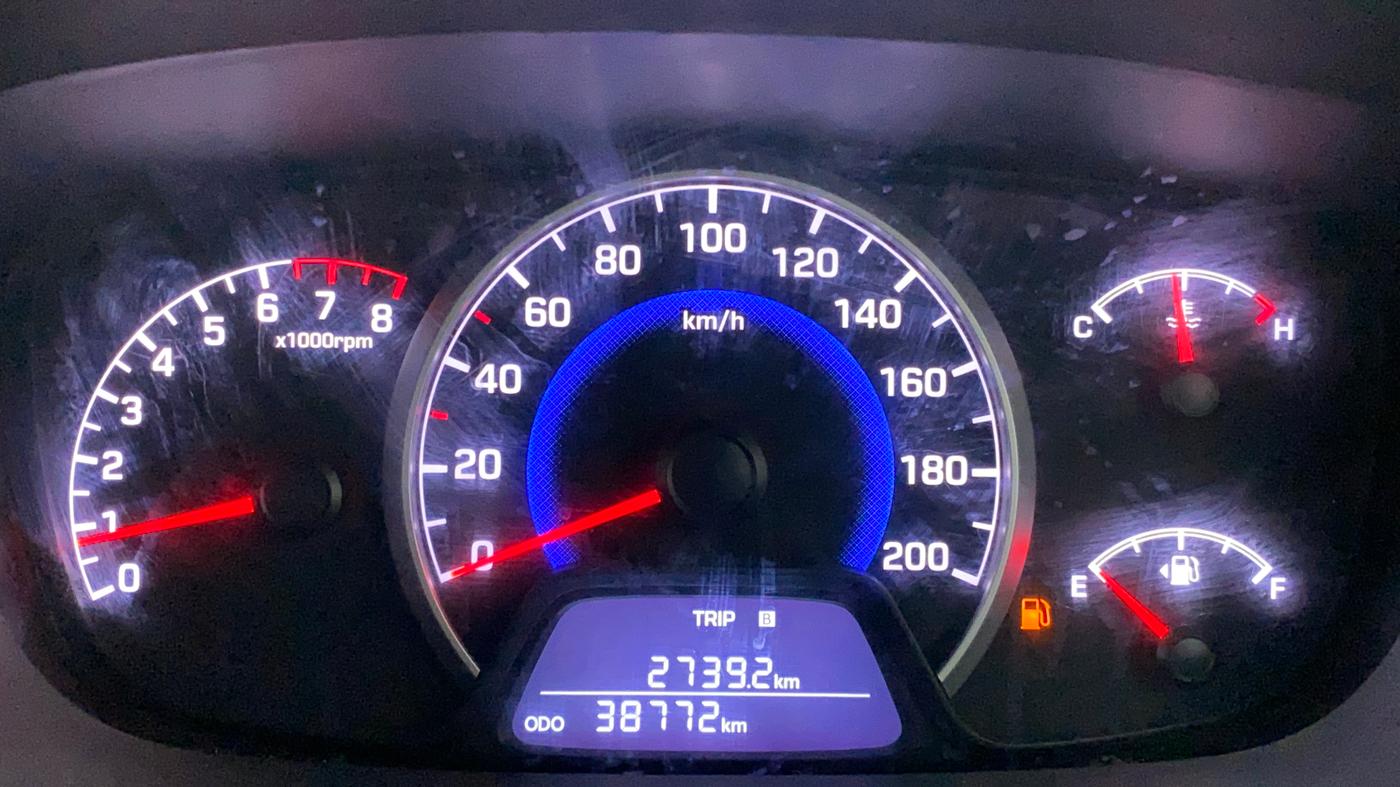 2019 Hyundai Grand i10 SPORTZ 1.2 KAPPA VTVT, Petrol, Manual, 38,771 km, Odometer Image
