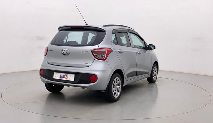 2019 Hyundai Grand i10 SPORTZ 1.2 KAPPA VTVT, Petrol, Manual, 38,771 km, Right Back Diagonal