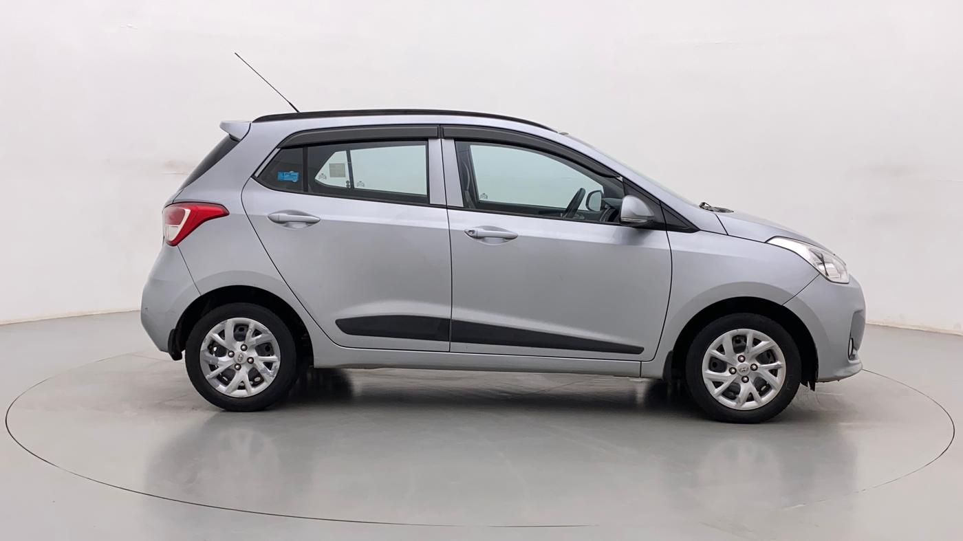 2019 Hyundai Grand i10 SPORTZ 1.2 KAPPA VTVT, Petrol, Manual, 38,771 km, Right Side View