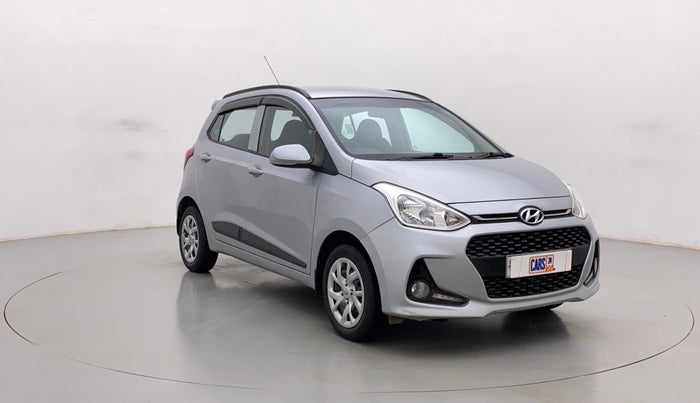 2019 Hyundai Grand i10 SPORTZ 1.2 KAPPA VTVT, Petrol, Manual, 38,771 km, Right Front Diagonal