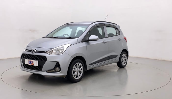 2019 Hyundai Grand i10 SPORTZ 1.2 KAPPA VTVT, Petrol, Manual, 38,771 km, Left Front Diagonal