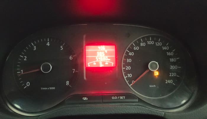 2013 Volkswagen Polo TRENDLINE 1.2L PETROL, Petrol, Manual, 54,668 km, Odometer Image