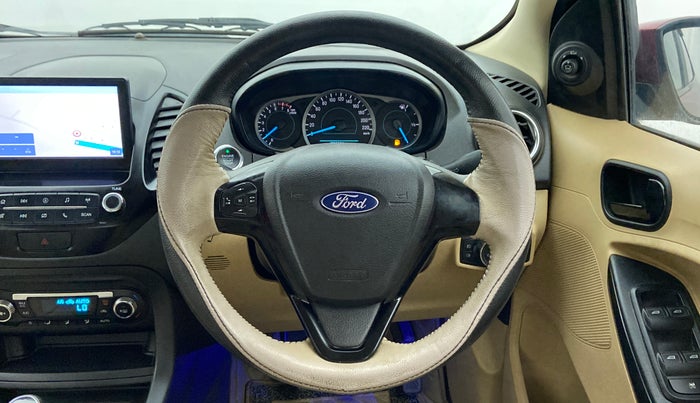 2018 Ford Figo Aspire 1.2 TITANIUM PETROL, Petrol, Manual, 21,193 km, Steering Wheel Close Up