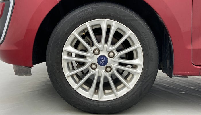2018 Ford Figo Aspire 1.2 TITANIUM PETROL, Petrol, Manual, 21,193 km, Left Front Wheel