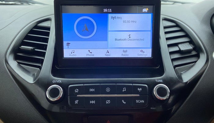 2018 Ford Figo Aspire 1.2 TITANIUM PETROL, Petrol, Manual, 21,193 km, Infotainment System