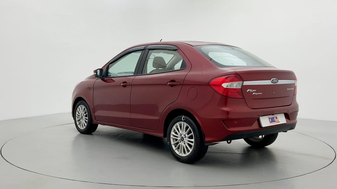 2018 Ford Figo Aspire 1.2 TITANIUM PETROL, Petrol, Manual, 21,193 km, Left Back Diagonal