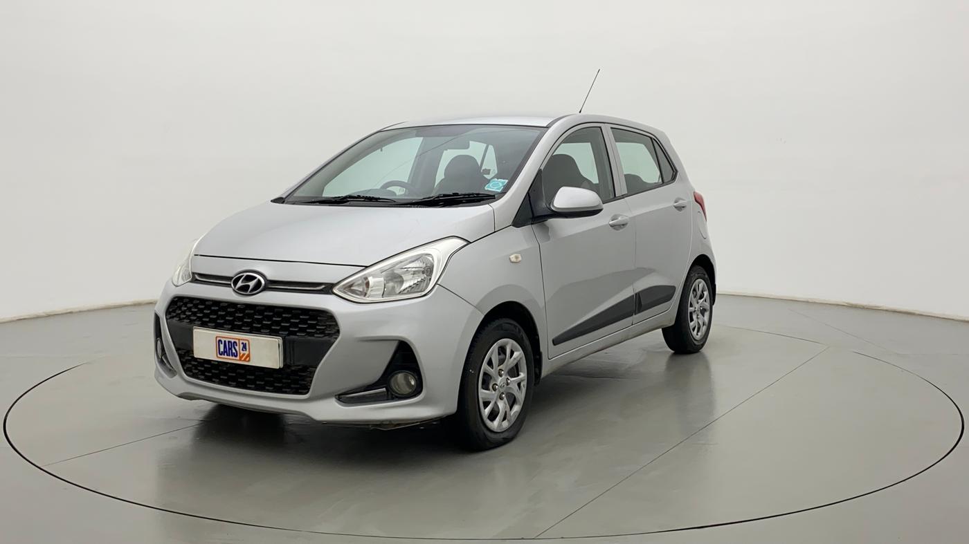 2017 Hyundai Grand i10 MAGNA 1.2 KAPPA VTVT, CNG, Manual, 34,332 km, Left Front Diagonal