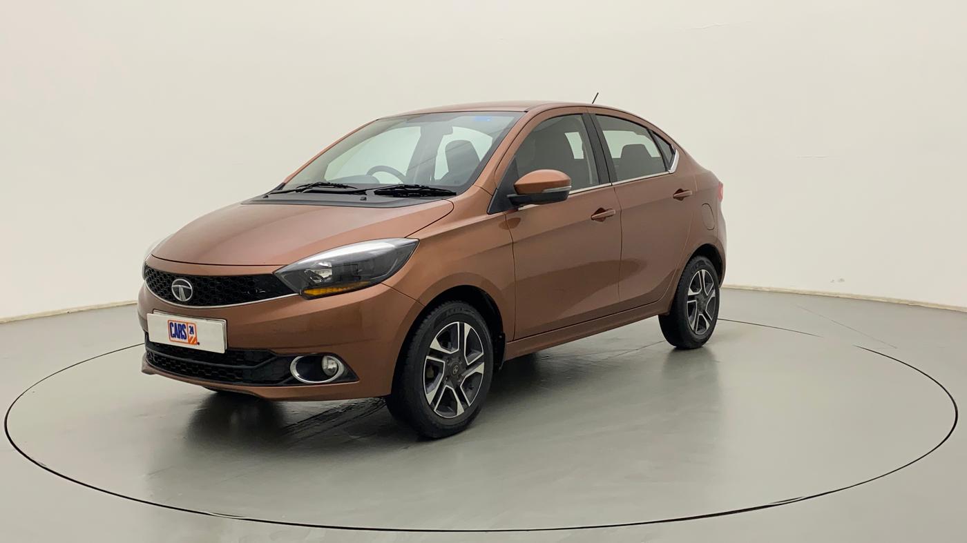 2018 Tata TIGOR XZ (O) PETROL, Petrol, Manual, 57,396 km, Left Front Diagonal