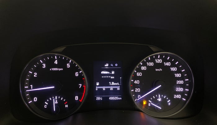 2017 Hyundai New Elantra 2.0 SX MT PETROL, Petrol, Manual, 48,625 km, Odometer Image