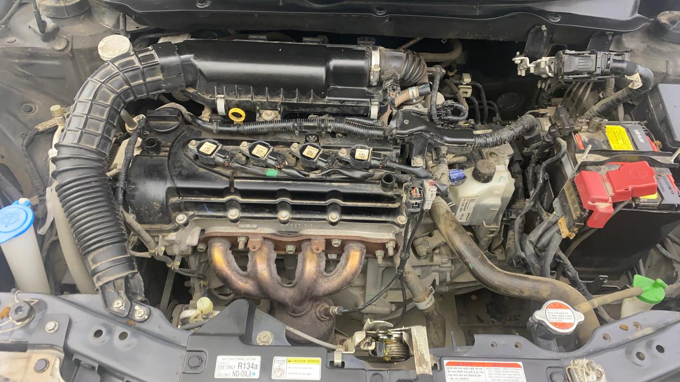 2020 Maruti Swift VXI AMT, Petrol, Automatic, 7,372 km, Engine View
