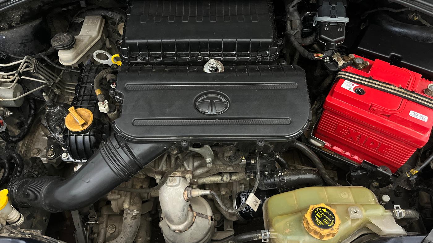 2022 Tata TIGOR XZ CNG, CNG, Manual, 91,707 km, Engine View