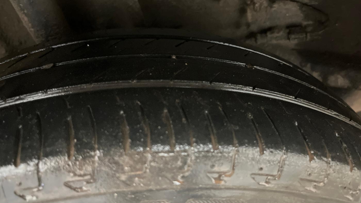 2022 Tata TIGOR XZ CNG, CNG, Manual, 91,707 km, Right Rear Tyre Tread