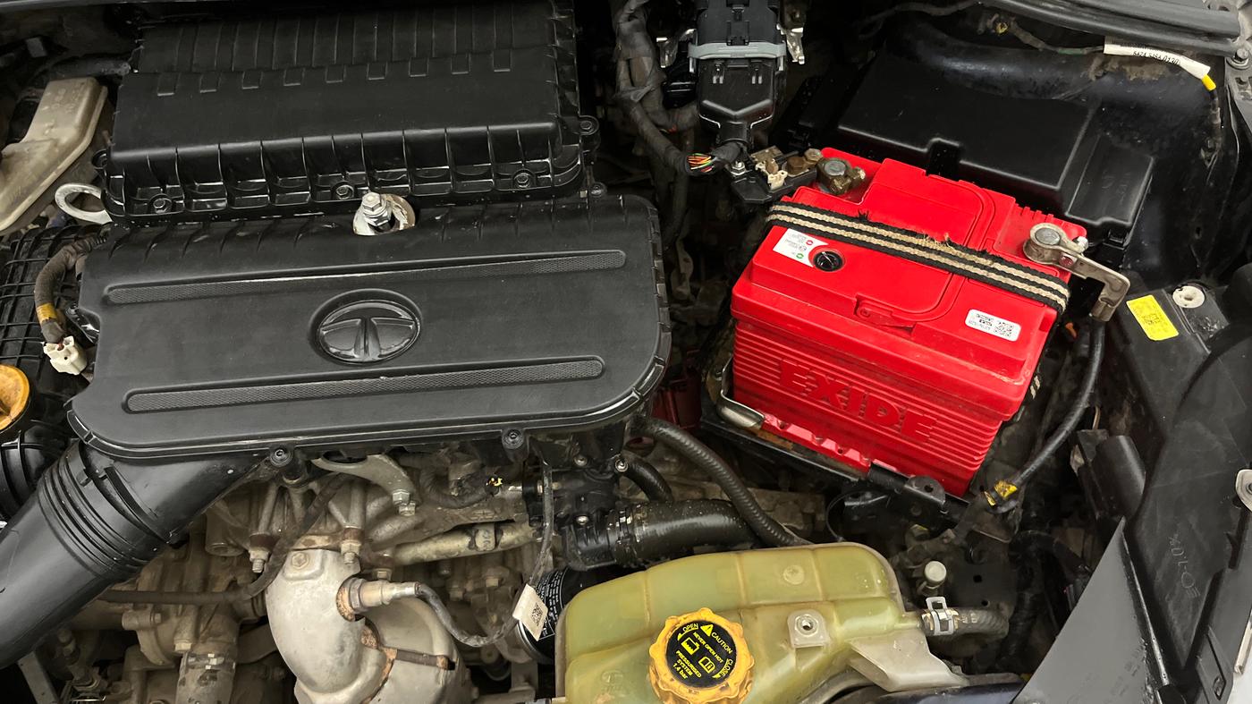 2022 Tata TIGOR XZ CNG, CNG, Manual, 91,707 km, Engine View - Left