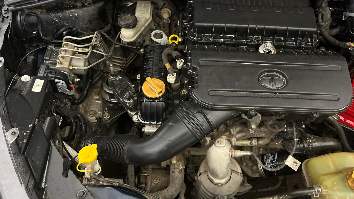 2022 Tata TIGOR XZ CNG, CNG, Manual, 91,707 km, Engine View - Right