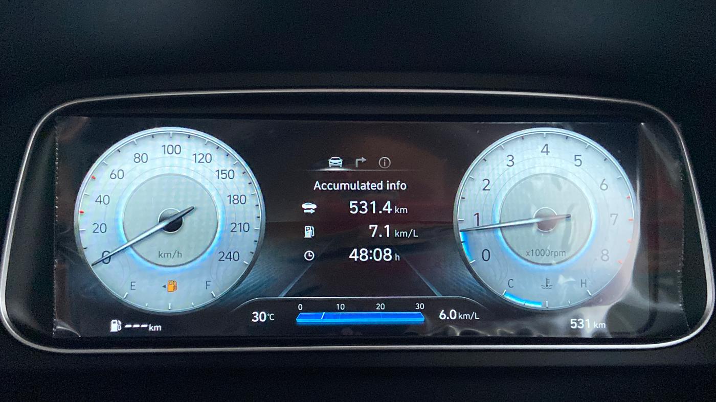 2022 Hyundai ALCAZAR PLATINUM 2.0 MT 7STR, Petrol, Manual, 544 km, Odometer Image