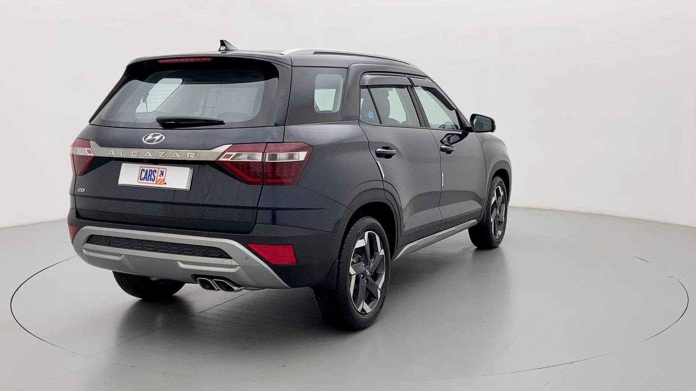 2022 Hyundai ALCAZAR PLATINUM 2.0 MT 7STR, Petrol, Manual, 544 km, Right Back Diagonal