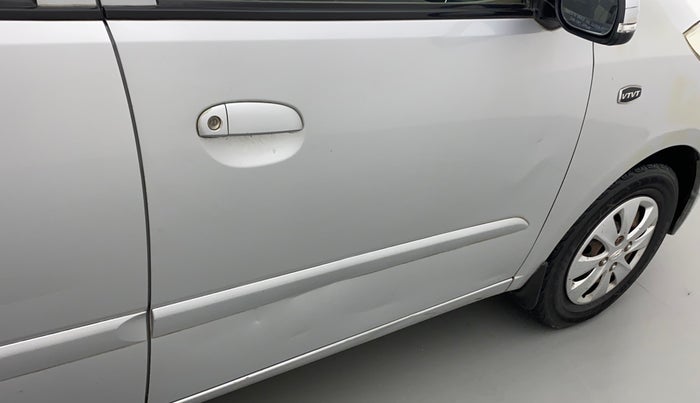 2012 Hyundai i10 SPORTZ 1.2, Petrol, Manual, 86,913 km, Driver-side door - Slightly dented