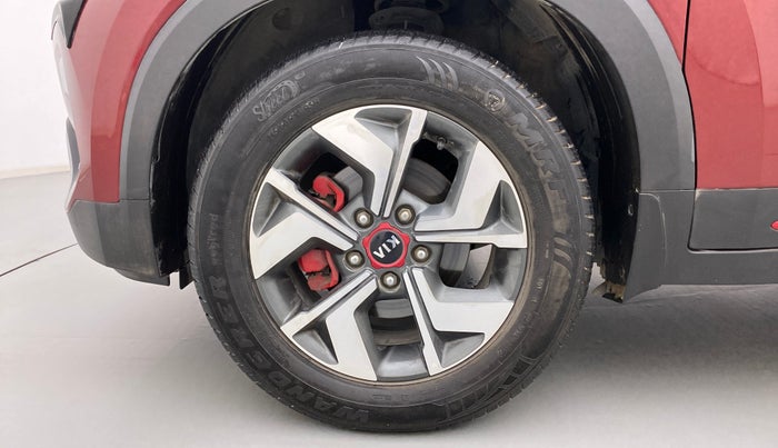 2021 KIA SONET GTX PLUS 1.0 DCT DUAL TONE, Petrol, Automatic, 38,579 km, Left Front Wheel