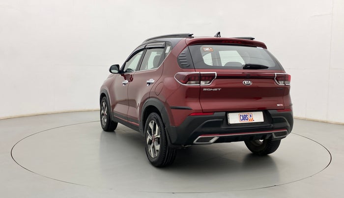 2021 KIA SONET GTX PLUS 1.0 DCT DUAL TONE, Petrol, Automatic, 38,579 km, Left Back Diagonal