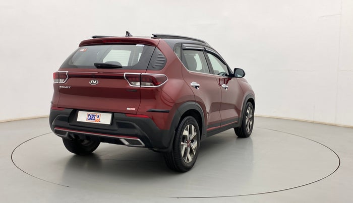 2021 KIA SONET GTX PLUS 1.0 DCT DUAL TONE, Petrol, Automatic, 38,579 km, Right Back Diagonal