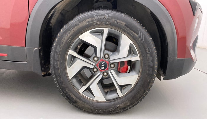 2021 KIA SONET GTX PLUS 1.0 DCT DUAL TONE, Petrol, Automatic, 38,579 km, Right Front Wheel