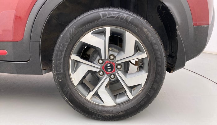 2021 KIA SONET GTX PLUS 1.0 DCT DUAL TONE, Petrol, Automatic, 38,579 km, Left Rear Wheel