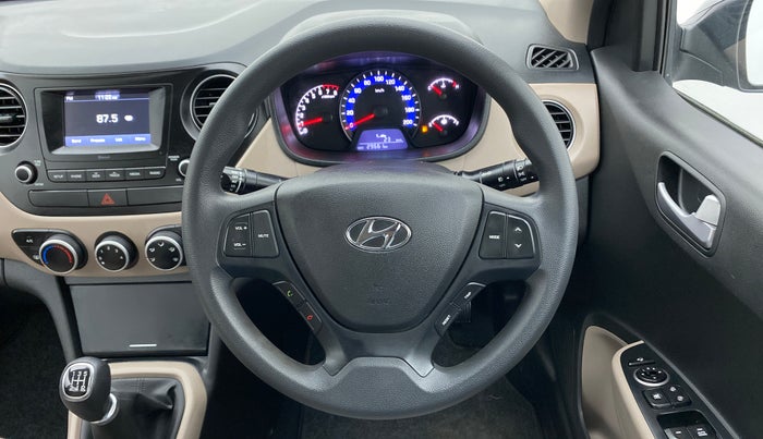 2018 Hyundai Xcent S 1.2, Petrol, Manual, 29,654 km, Steering Wheel Close Up