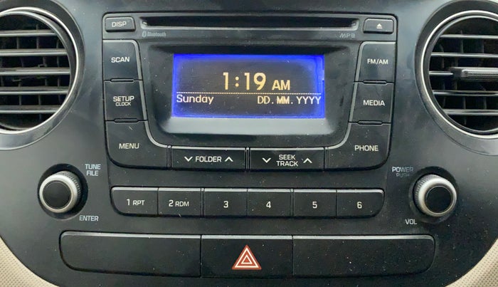 2014 Hyundai Xcent S 1.2, Petrol, Manual, 78,740 km, Infotainment System