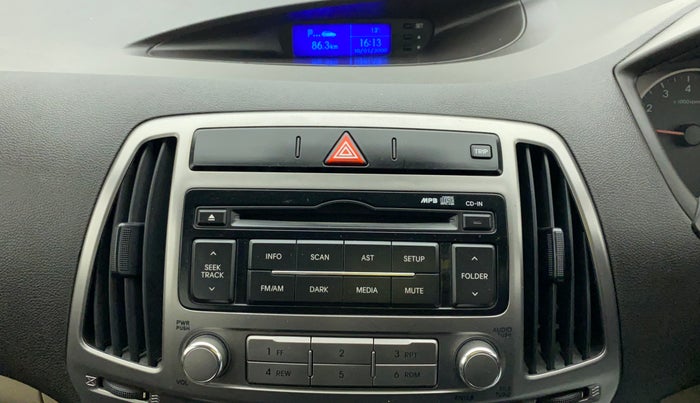 2013 Hyundai i20 MAGNA (O) 1.2, Petrol, Manual, 38,706 km, Infotainment System