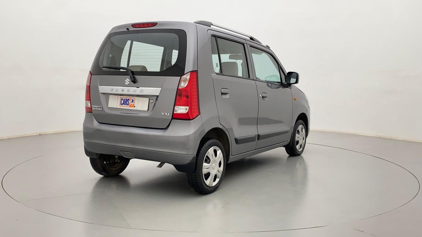 2018 Maruti Wagon R 1.0 VXI OPT, Petrol, Manual, 29,592 km, Right Back Diagonal