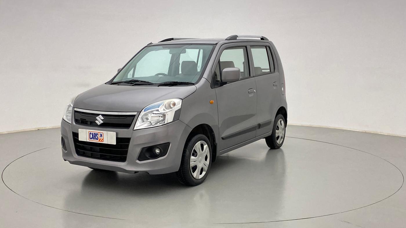 2018 Maruti Wagon R 1.0 VXI OPT, Petrol, Manual, 29,592 km, Left Front Diagonal