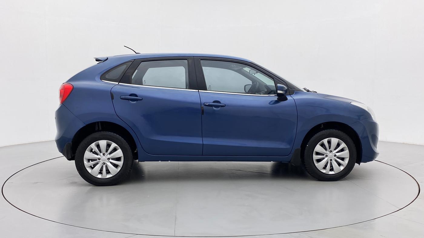 2017 Maruti Baleno DELTA PETROL 1.2, CNG, Manual, 42,603 km, Right Side View