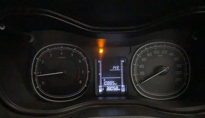 2022 Maruti Vitara Brezza LXI, Petrol, Manual, 38,066 km, Odometer Image