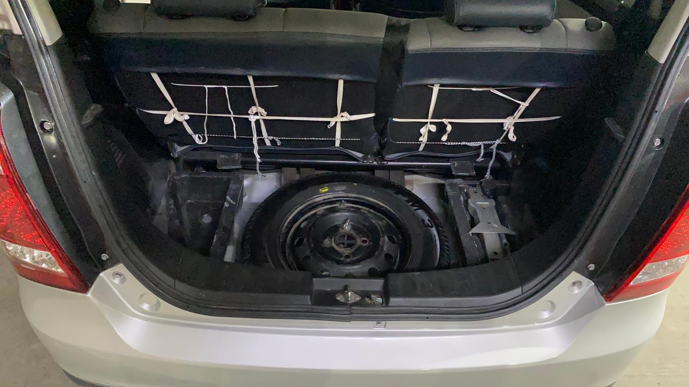 2013 Maruti Wagon R 1.0 VXI, Petrol, Manual, 13,038 km, Boot Inside