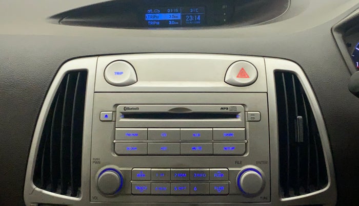 2011 Hyundai i20 SPORTZ 1.2, Petrol, Manual, 1,22,248 km, Infotainment System