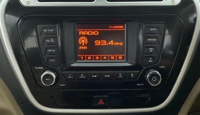 2016 Mahindra TUV300 T8, Diesel, Manual, 74,241 km, Infotainment System