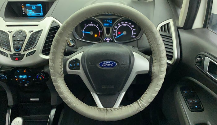 2016 Ford Ecosport TITANIUM+ 1.5L DIESEL, Diesel, Manual, 88,561 km, Steering Wheel Close Up