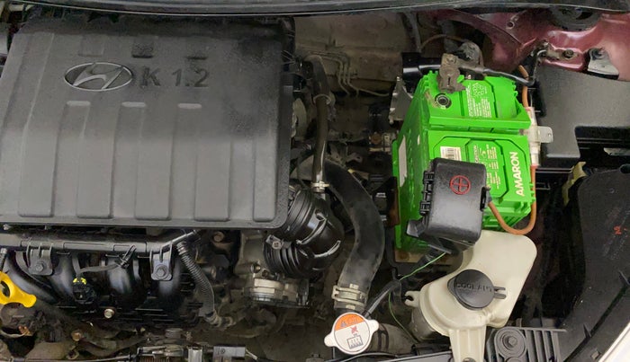 2014 Hyundai Grand i10 MAGNA 1.2 KAPPA VTVT, Petrol, Manual, 1,01,312 km, Engine View - Left